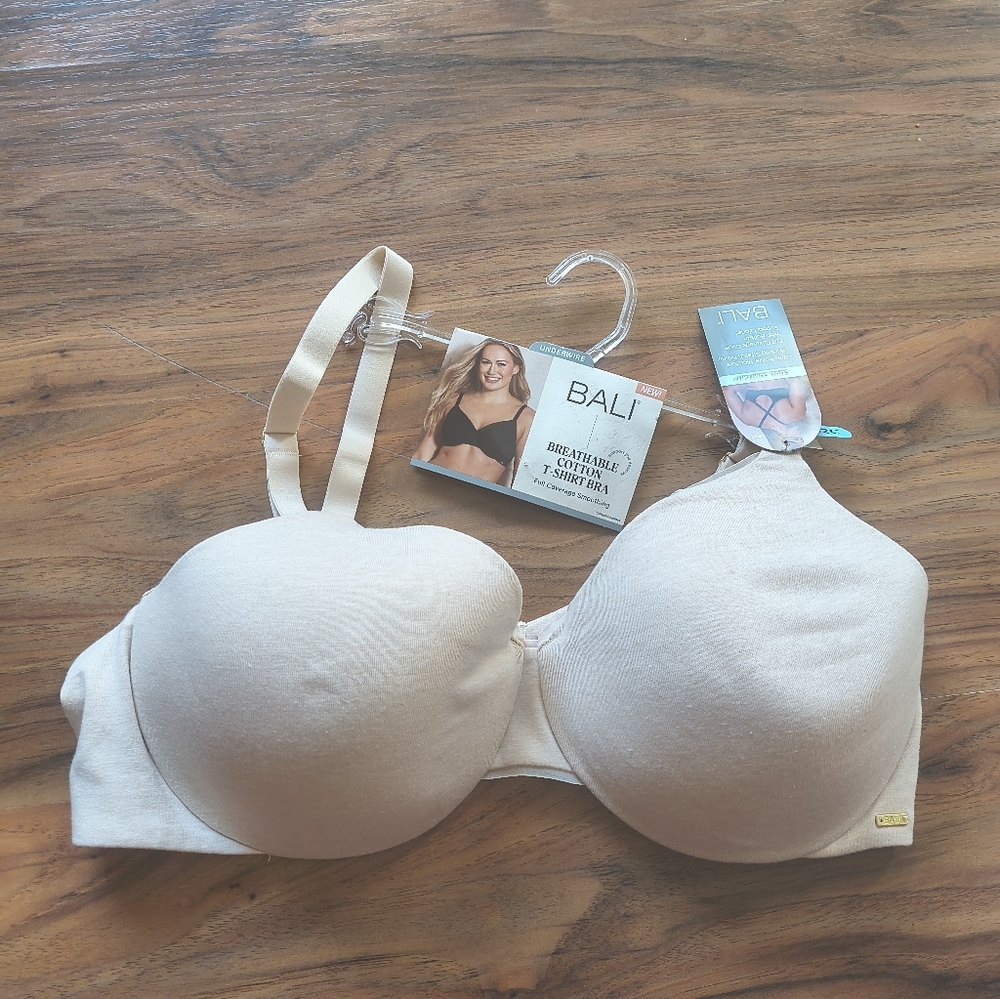 BALI Breathable Cotton T-shirt Bra 42 C